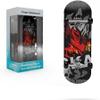 Lently Wood Fingerboards, Mini Fingerboards, 99mmL*29mmW (Big Mouth Cute Dragon) (Red Flame) view 1