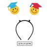 Amscan HEADBOP HAPPY FACE GRAD view 2