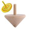 4 Pcs Wooden Spinning Tops Rotate Gyro DIY Gyroscope Toys Spinning Top for Children Kindergarten Toy Art Craft view 3