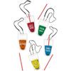 Grad Phrases Drink Pouch Necklaces - 16 oz. | Assorted Design view 1