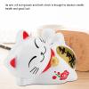Deosdum Solar Powered Adorable Lazy Lying Waving Beckoning Fortune Lucky Cat Car Accessories (Ten Million taels) view 4