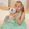 Easfan 12" Walking Kitty Electric Interactive Talking Musical Cat Plush Toy with Remote Control Leash Meowing Tail Wagging Christmas Birthday Gifts for Kids Toddlers, Beige view 2