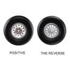 Rubber Wheel with Aluminum Hub for RC Airplane Model and DIY Robot Tires 1.75" / 2.5" / 2.75" / 3" / 3.5" / 4" / 4.5" / 5'' / 6" 1Pair (1.75 inch) view 3