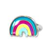FUN JEWELS Cute Rainbow Color Change Mood Ring For Girls Size Adjustable view 1