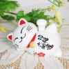 Deosdum Solar Powered Adorable Lazy Lying Waving Beckoning Fortune Lucky Cat Car Accessories (Good Luck) view 2