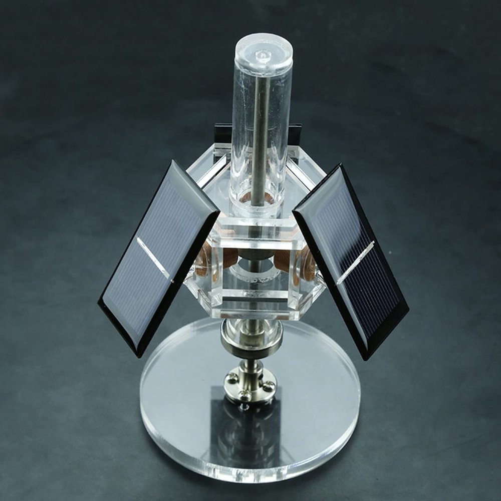 CcacHe Solar Magnetic Levitation Model Levitating Mendocino Motor Physics Education Model (Vertical Three-Panel)