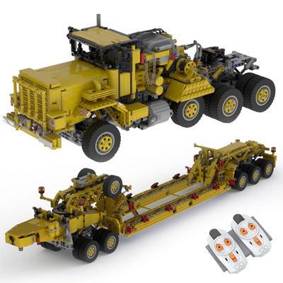 KAROYD Technic Heavy Duty Transporter + Pallet Truck Building Set, 4218+PCS Advanced Building Blocks