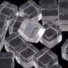 25 Pcs 16mm Blank Dice Clear Acrylic Square Blocks 6 Sided Game Dice Cubes for Table Games, Board Games, Craft Projects view 3