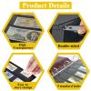 MUQING 7 Rows Stamp Collecting Album Pages, 30 Sheets Stamp Sleeves, Stamp Album Binder with Standard 9 Hole view 2