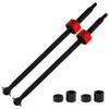 2Pcs Vgoohobby Steel CVD Drive Shaft Joint +15mm #86246 Compatible with 1/8 HPI Savage XL Flux XL5.9 RC Car Upgrade Parts CVD Driveshaft Axle view 1