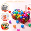 Balls for Ball Pits Ball Pits Balls, 100 Pcs - 7 Colors Plastic Balls,Phthalate and Bpa for Toddlers, Small Pets, Play Balls for Play Tent, Fence,Birthday Party view 4