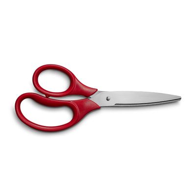 Staples 7-inch Kids Pointed Tip Stainless Steel Scissors, Straight Handle, Right & Left Handed, 3/Pack (ST55049/TR550VS)
