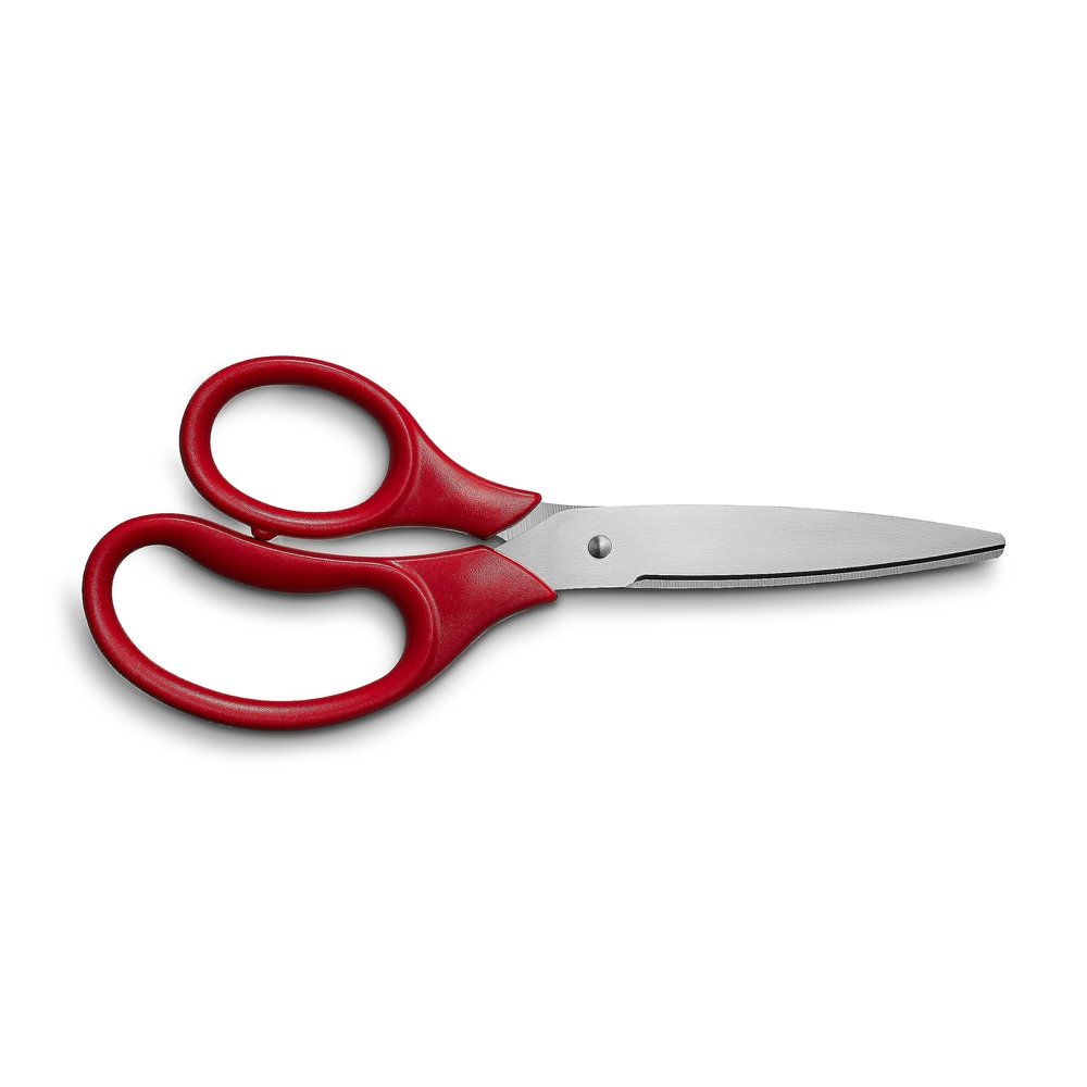 Staples 7-inch Kids Pointed Tip Stainless Steel Scissors, Straight Handle, Right & Left Handed, 3/Pack (ST55049/TR550VS)