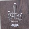 Toyvian Mini Steel Balance Ball Tumbler Desk Balancing Decor Newton Cradle Balance Balls Executive Desk Toy Perpetual Motion Swing Sculpture view 3