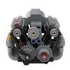 Aetheria Technology V8 Engine with Gearbox Engine Building Set, Power Functions Motor, 568Pcs MOC DIY Assembly V8 Engine Building Blocks view 2
