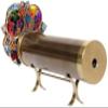 Generic Brass Flower Kaleidoscope Wheel Handmade Stand Van Double Cort Glass Stained Box view 4