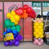 Enanal Back to School Balloon Garland Arch Kit, 158pcs Rainbow Balloons With Theme Foil Balloons for Decoration, 100 Days of School Graduation Party Supplies, Classroom Decor view 3