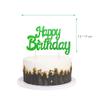 Daimay 29PCS Soccer Birthday Party Decoration Sports Theme Football Party Supplie Champion Trophy Foil Balloon 4th Happy Birthday Banner Green White Black Soccer Balloons Cake Topper for Soccer Fans view 4