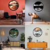 17.3" Moving Sand Art Wall Decor, Sand Art Liquid Motion Wall Hanging Art 3D Dynamic Sand Art Wall Decorative Sand Painting 360 Deep Sea Moving Sand Art Wall Sculptures for Home and Office Decor view 4