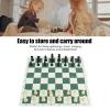 Chess Sets, 17 Inch Portable Chess, 2 in 1 Travel Board Games for Kids and Adults, Teen Gifts Family Games Educational Toys, Tournament Thick Mousepad Mat with Storage Bag view 2