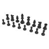 Chess Sets, 17 Inch Portable Chess, 2 in 1 Travel Board Games for Kids and Adults, Teen Gifts Family Games Educational Toys, Tournament Thick Mousepad Mat with Storage Bag view 4