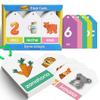 Bilingual Spanish English Flash Cards for Kids 5 Themes Alphabet Color Number Shape First Words 84 Cards Gift Pack view 1