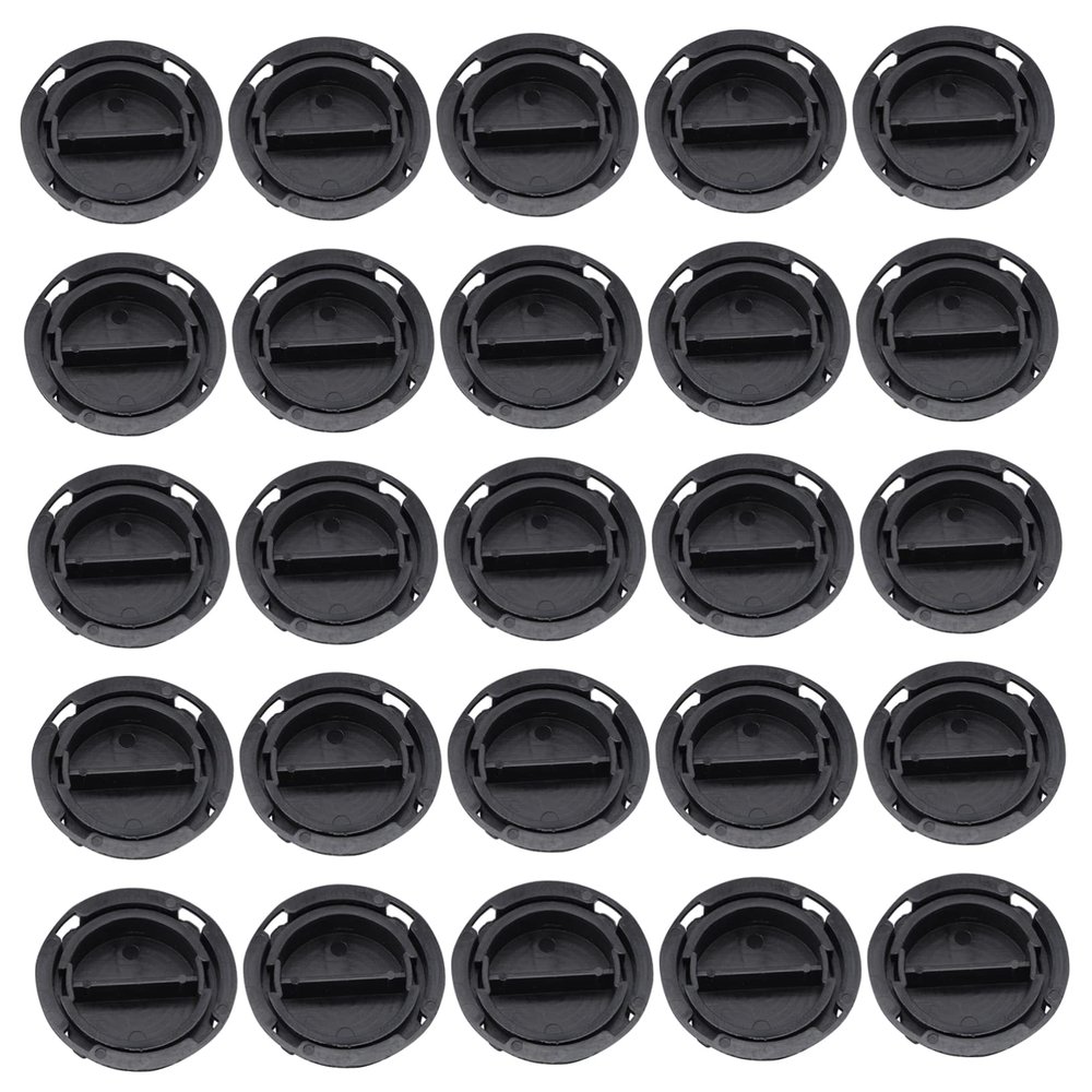 WHAMVOX 50pcs Plastic Bottom Plugs for Piggy Bank for Money Box Cash Closure Stopper
