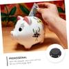 WHAMVOX 50pcs Plastic Bottom Plugs for Piggy Bank for Money Box Cash Closure Stopper view 2