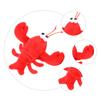 1pc Lobster Plush Doll Stuffed Lobster Plush Plush Toy Hanging Ornaments Stuffed Hamster Plush Toy Toy Pp Cotton Crab Animal view 3