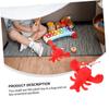 1pc Lobster Plush Doll Stuffed Lobster Plush Plush Toy Hanging Ornaments Stuffed Hamster Plush Toy Toy Pp Cotton Crab Animal view 4