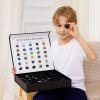 Rock Collection for Kids - 30 Pcs Rocks, Gemstones & Crystals Kit with Learning Guide,Mineral Education Set Geology Science STEM Toys, Earth Science Activity,Gifts for Boys & Girls view 2