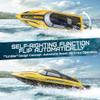 ALPHAREV RC Boat - R208 20+ MPH Fast Remote Control Boat for Pool & Lake, 2.4GHz RC Boats for Adults & Kids, Summer Water Toys Birthday Gifts for Boys view 3