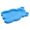 Baby Bath Cushion Infant Bath Sponge Bath Mat Removable Newborn Skid Proof Sponge Mat Soft Thicken Baby Bathtub Sponge Cushion for Newborn Baby Infant (Blue) view 2