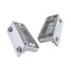 GTBRacing CNC Aluminum Rear Wing Mount for 1/5 RC Car LOSI DBXL-E 2.0 Upgrade Part (Silver) view 1