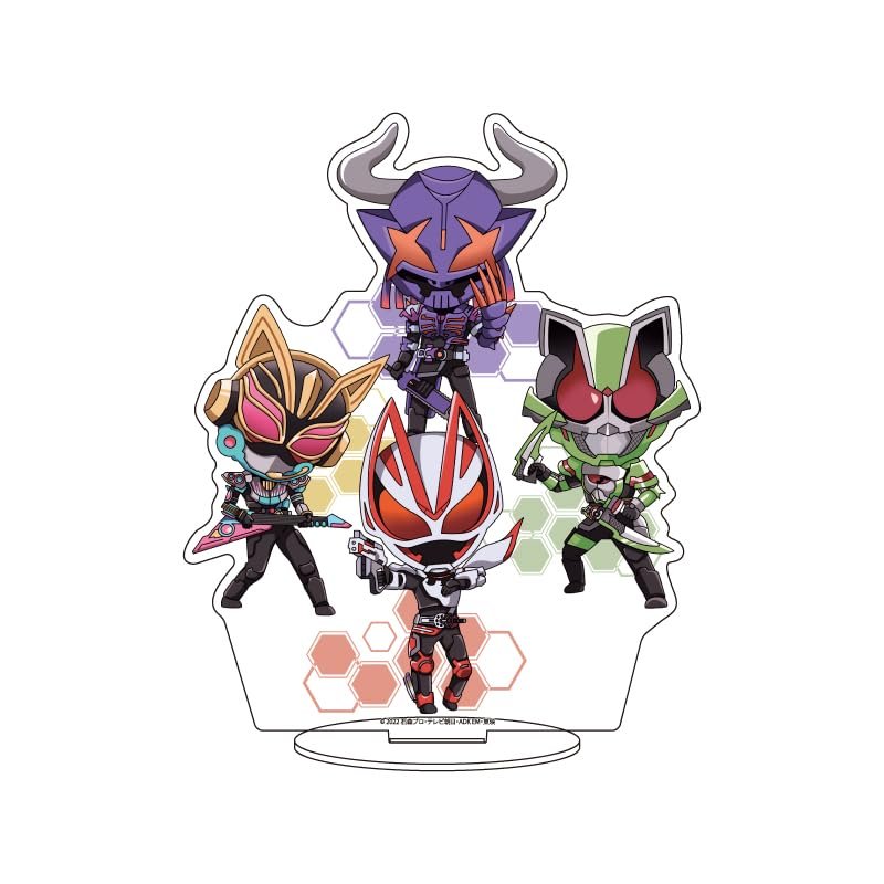 A3 Kamen Rider Gats 01 Meeting Design [Mini Karai Illustration] Character Acrylic Figure