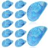 Sotiff 12 Pcs Mini Cowboy Hat Tiny Disco Glitter Hats for Crafts Little Miniature Western Hats for Doll Dessert Pet Gifts(Blue) view 1