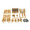 29PCs for Wltoys 144001 144002 124017 124019 144010 RC Car Upgrade and Modification Parts, Replacement Upgrade Accessories (Gold) view 1