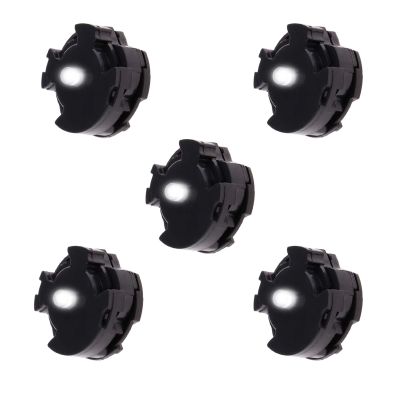 Larimuer 5 Pieces LED Units for Gundam Models Kits, MG LED Unit Set for Gundam 00 MG GN-X Light Up Certain Models Hobby Accessories (White)