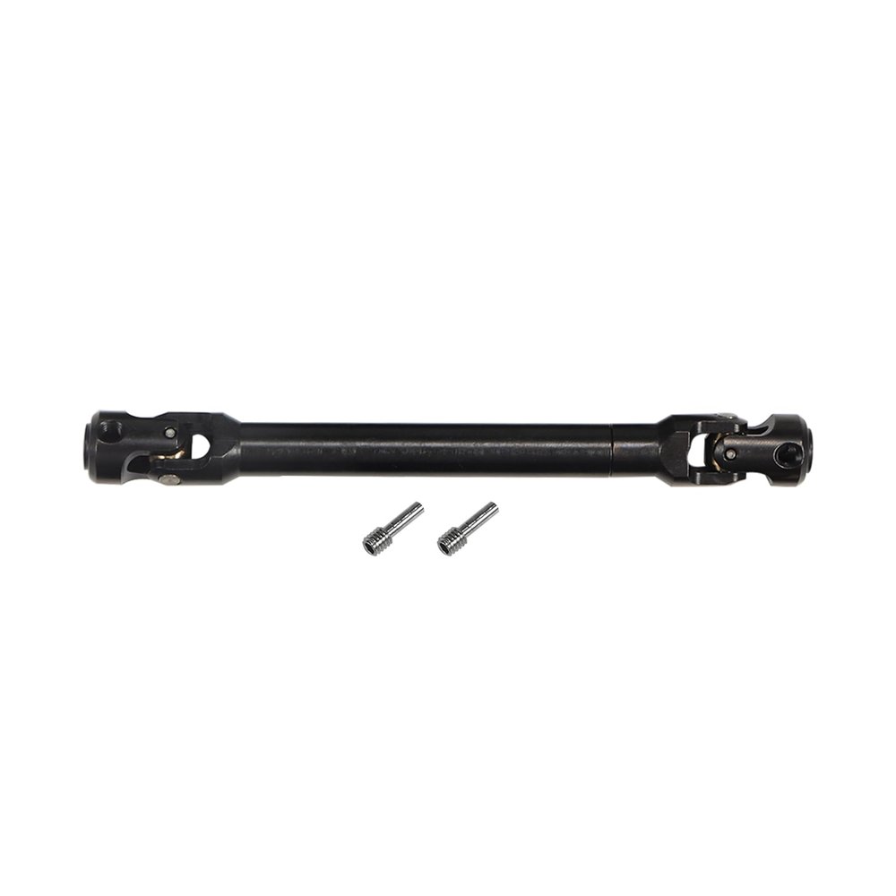 1Pcs Steel Internal Spline 112-163mm TRX4 Drive Shaft Set Universal Joint Driveshaft for 1/10 RC Crawler Axial SCX10 Upgrades Gladiator TF2 D90 YK4082 104311 VS4-10 CC02 (112-163mm)