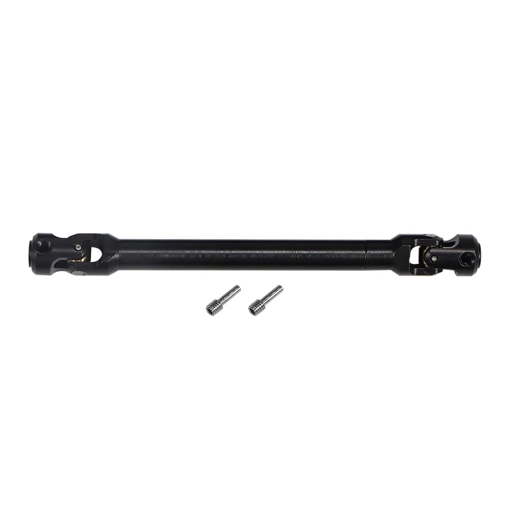 1Pcs Steel Internal Spline 121-181mm TRX4 Drive Shaft Set Universal Joint Driveshaft for 1/10 RC Crawler Axial SCX10 Upgrades Gladiator TF2 D90 YK4082 104311 VS4-10 CC02 (121-181mm)