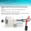 TREETDOBV RC Water Pump, 3-6V 370 Water Cooling Pump, JR Plug, White, Modern Style, Plastic & Aluminum, RC Boat Water Pump view 3