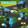 DYODYORC Remote Control Car, 2.4Ghz All Terrain Shark Monster Truck Toys, RC Truck with Music, 3 Lighting Effects, 360 Stunt Capable, 2 Batteries Ready to Run, Toy Gifts for Boys and Girls (Blue) view 4