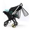 2 in 1 Strollers Sun Shade Net fit DOONA Baby Stroller and Carseat Sunshade Extension UV Protection Sun Cover Awning Umbrella 360 Full Coverage Snooze Shade Breathable Sun Protection Canopy view 3