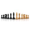 3.25" Supreme Staunton Series Chess Pieces Only - Weighted (Ebonized Boxwood & Boxwood) view 2