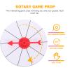 3 Pcs Lucky Draw Wheel Air Compressor Fittings Spinners for Kids Baby Accessories Tabs Gambling Tickets Prize Wheels Rainbow Spinners Wheel Foam White Party Supplies Blank view 3