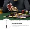 ibasenice Telescopic Poker Chip Rake Collecting Rod 27 Inch Metal Plastic Poker Chip Collector for Games and Home Use view 3