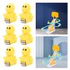 Menolana Electric Tracks Game Parts Slide Stairs Toy Spare Part, Replacement Adorable Climb Stairs Toy Accs, for Toddlers Kids Boys Girls, 6pcs Duck view 2