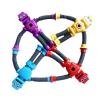 BEPHON DIY Deformable Robot Fingertip Toys, Decompression Spinner, Telescopic Tube Suction Cups, Decompression Fun Toys for Children and Adults view 1