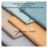 PHLEPS Self-Adhesive 3D Anti-Collision Wall Sticker, Soft Wall Cushion Pads for Children's Room, Nursery, Cotton Linen Bedside Protective Wall Mat (Color : Beige, Size : 35x45cm) view 4