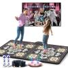 HAPHOM TIK-Tok Dance Mat Game for TV, Christmas Colors Wireless Plug and Play Wrinkle-Free & Non-Slip Electronic Dance Mats, Exercise Dance Pad with Camera for Kids and Adults, Boys & Girls Gifts Toy view 1